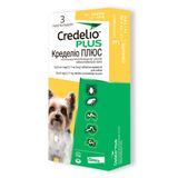 CREDELIO PLUS DOG TAB пероральний ендектоцид для собак вагою 1,4 - 2,8 кг CA5478003GN фото