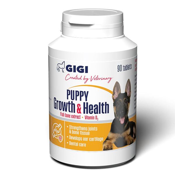 GiGi PUPPY Growth & Health N90 (tab) / ПАППІ Гроу & Хелс N90 (таб) GIG20514 фото
