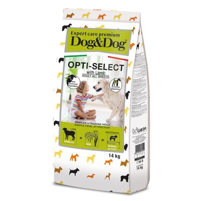 Gheda сухий корм для собак D&Dog Expert Care Premium - Opti-Select 14 kg GDA60794 фото