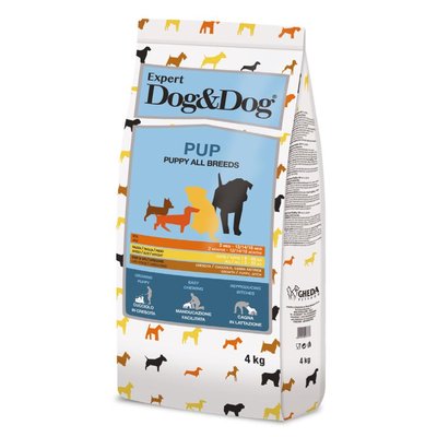 Gheda сухий корм для собак D&Dog Expert Pup 4kg GDA00572 фото