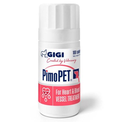 GiGi PimoPET 5 mg N100 (tab) / ПімоПет 5 мг N100 (таб) GIG43020 фото