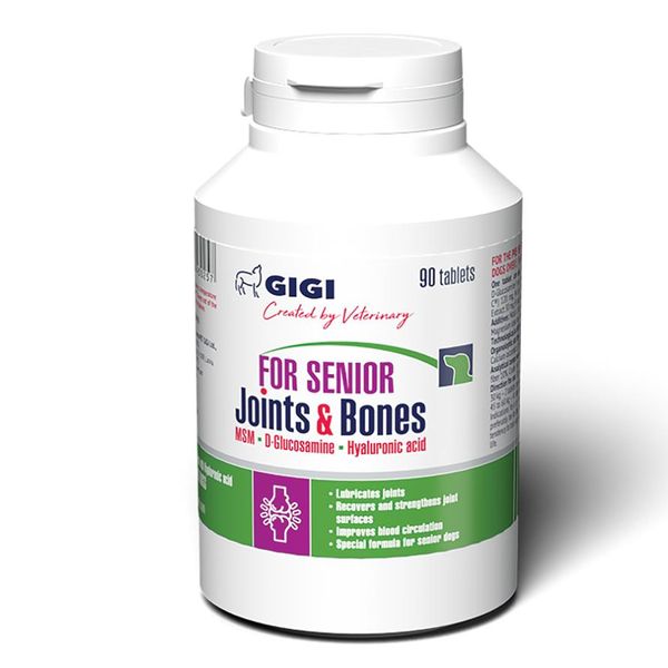GiGi FOR SENIOR Joints & Bones N90 (tab) / ФОР СЕНЙОР Джойн & Бонс N90 (таб) GIG43025 фото