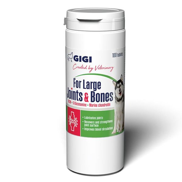 GiGi FOR LARGE Joints & Bones N100 (tab) / ФОР ЛАРДЖ Джойн & Бонс N100 (таб) GIG43007 фото